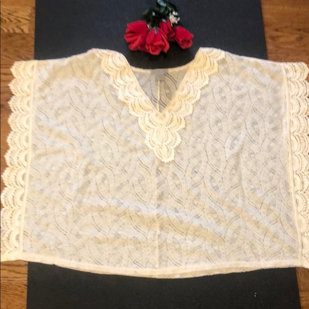 Beach cover up top